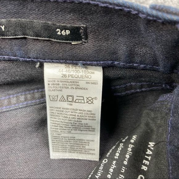 Banana Republic mid rise Skinny Jeans Size 26p - Picture 5 of 9